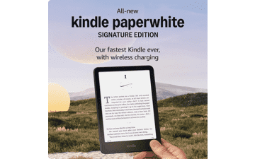 Kindle Paperwhite Signature Edition: Fast, Wireless Charging, Long Battery