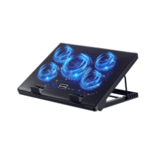 Kootek Laptop Cooling Pad: 5 Quiet Fans, 12-17" Gaming Cooler