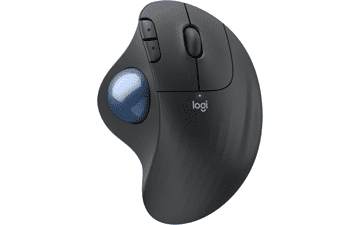 Logitech Ergo M575S Wireless Trackball Mouse - Graphite Blue