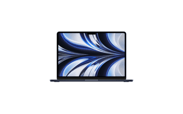 MacBook Air M2: 13.6" Liquid Retina, 16GB RAM, 256GB SSD, Midnight