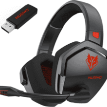 NUBWO G06 Dual Wireless Gaming Headset: Low Latency, 100H Playtime