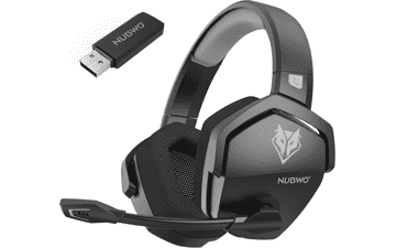 NUBWO G06 Wireless Gaming Headset: Low Latency, 100H Playtime