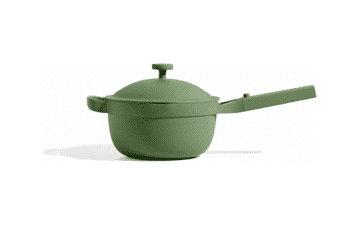 Our Place Mini Perfect Pot: 2.5 Qt Nonstick Ceramic Pan, Sage