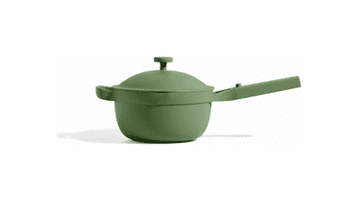 Our Place Mini Perfect Pot: 2.5 Qt Nonstick Ceramic Pan, Sage