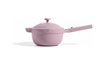 Our Place Mini Perfect Pot: 2.5Qt Nonstick Ceramic Sauce Pan, Lavender