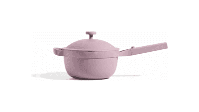 Our Place Mini Perfect Pot: 2.5Qt Nonstick Ceramic Sauce Pan, Lavender