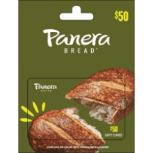 Panera Bread $50 Gift Card