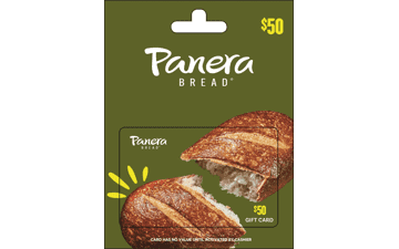 Panera Bread $50 Gift Card