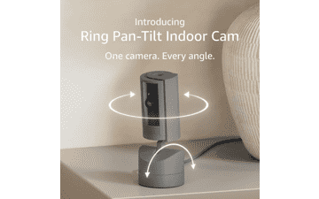 Ring Indoor Cam: 360° HD Pan-Tilt, Two-Way Talk (2024)