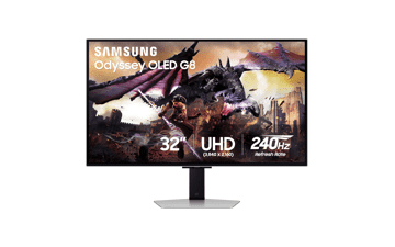 Samsung 32" Odyssey OLED G8: 4K, 240Hz Gaming Monitor