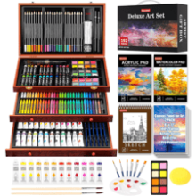 Soucolor Art Supplies Deluxe Set