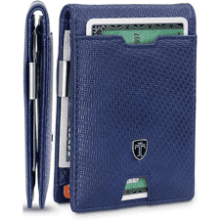 TRAVANDO Slim RFID Wallet for Men