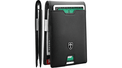 TRAVANDO Slim RFID Wallet for Men