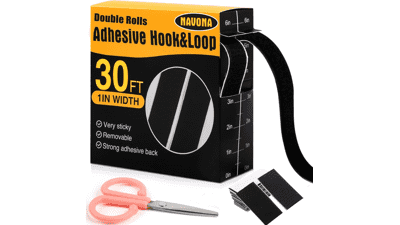 30Ft Heavy Duty Hook and Loop Strips