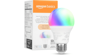 Smart Color Changing LED Bulb, Works with Alexa