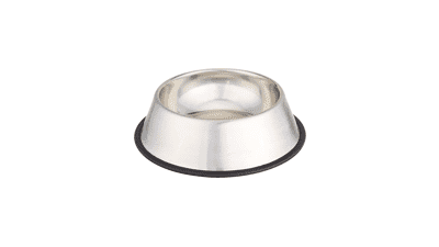 Stainless Steel Dog Bowl - Amazon Basics