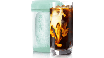 HyperChiller HC2M Iced Coffee Cooler - Mint Blue